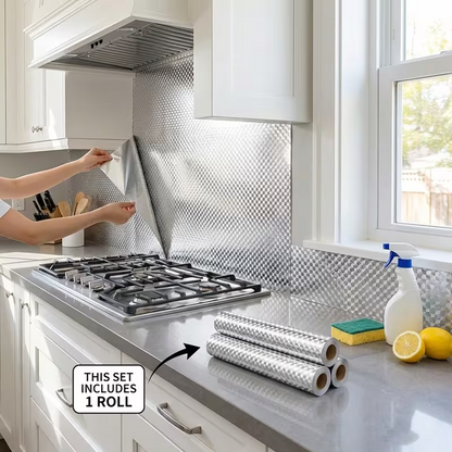 Waterproof PVC Self-Adhesive Furniture Foil for Kitchen & Home Décor