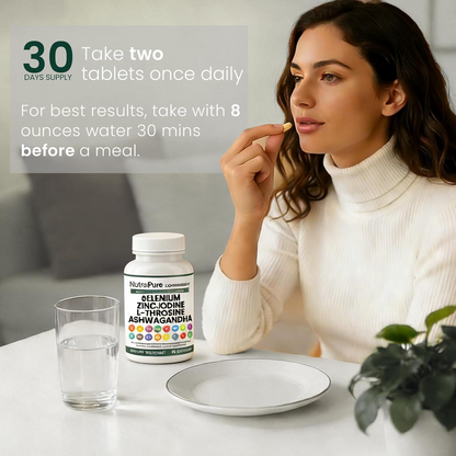 All-in-1 Selenium, Zinc, Iodine & Ashwagandha Capsules