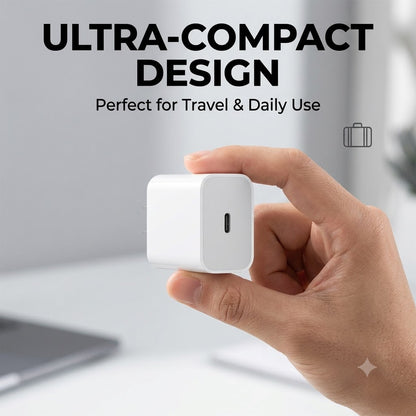 USB-C PD Fast Charger – Type-C Power Adapter for iPhone