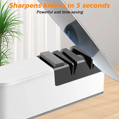 Electric Knife & Scissors Sharpener – Multi-Function Kitchen Sharpening Tool